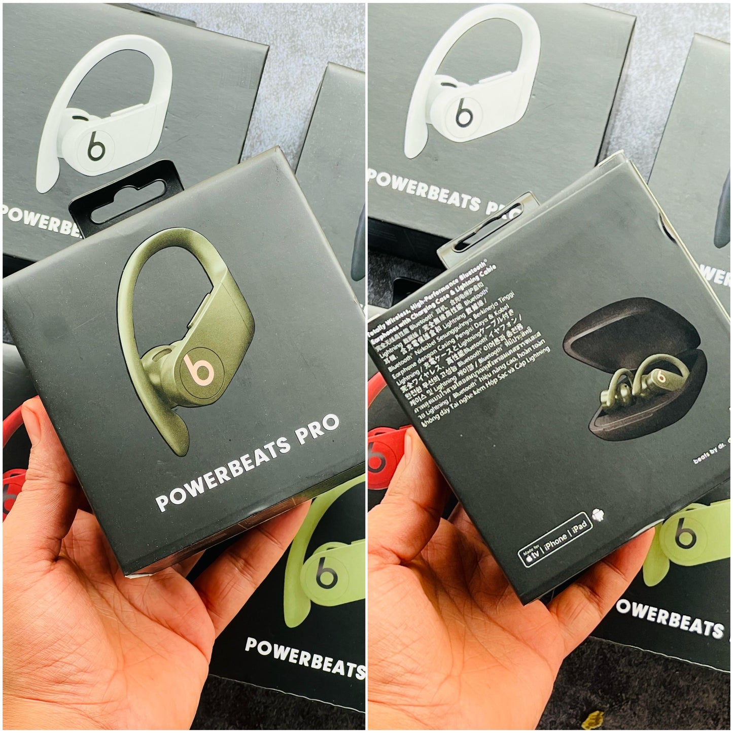 Powerbeats Pro with pop up (airpod)