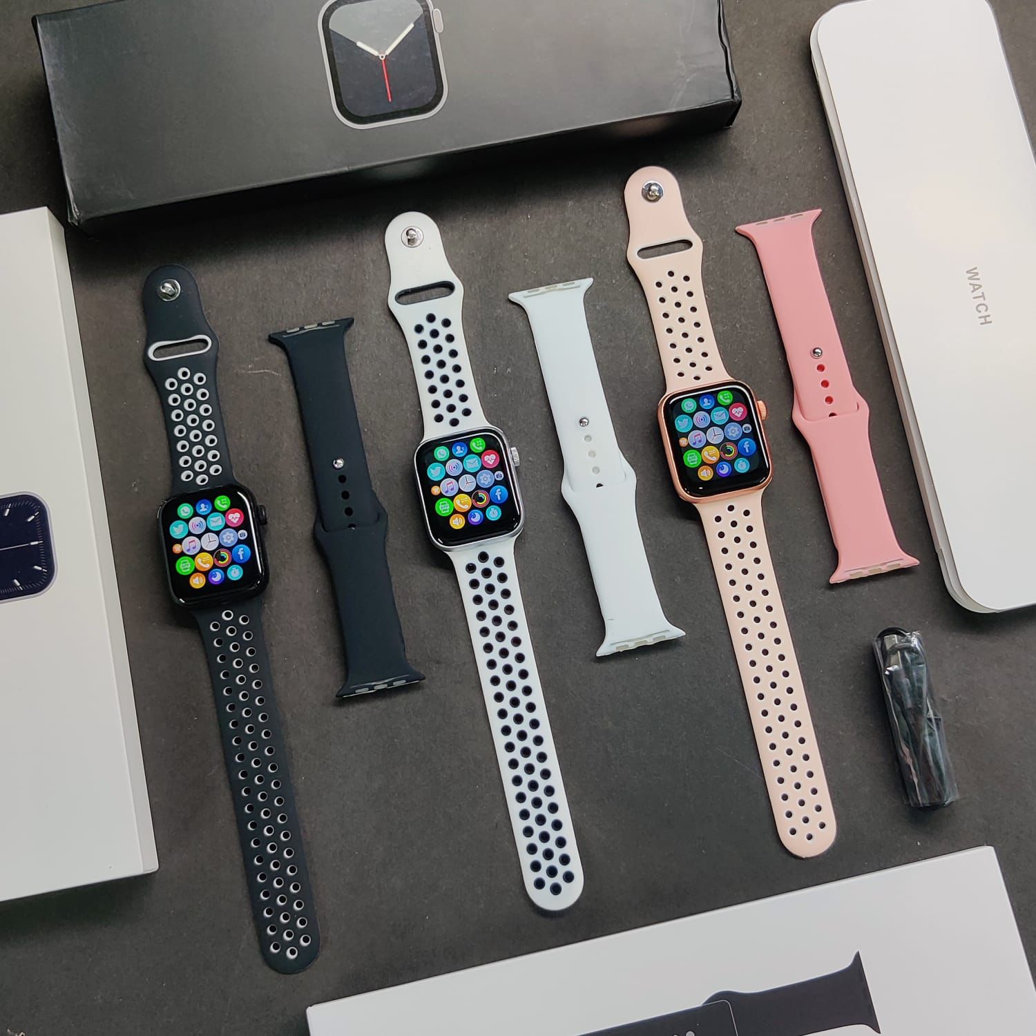 Nike Apple Watch Series First Copy Price NIKE EDITION ON OFF LOGO