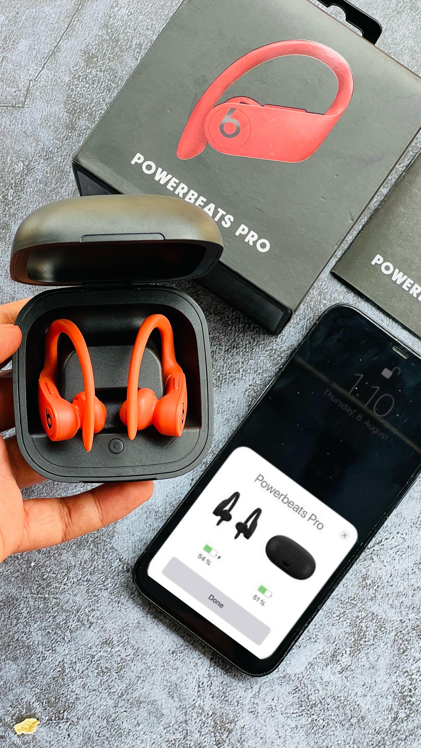 Powerbeats Pro with pop up (airpod)