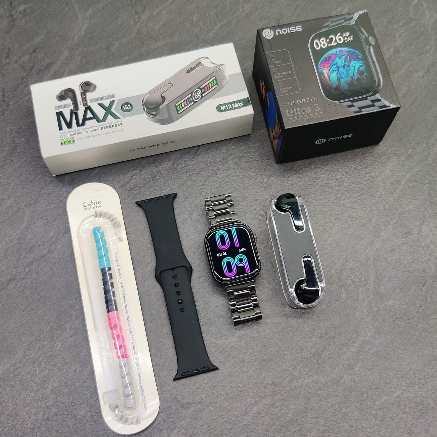EDGE TP EDGE NOISE FIT WATCH + BUDS PRO