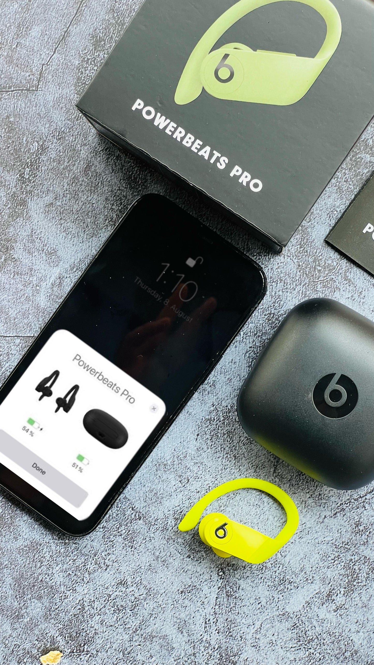 Powerbeats Pro with pop up (airpod)