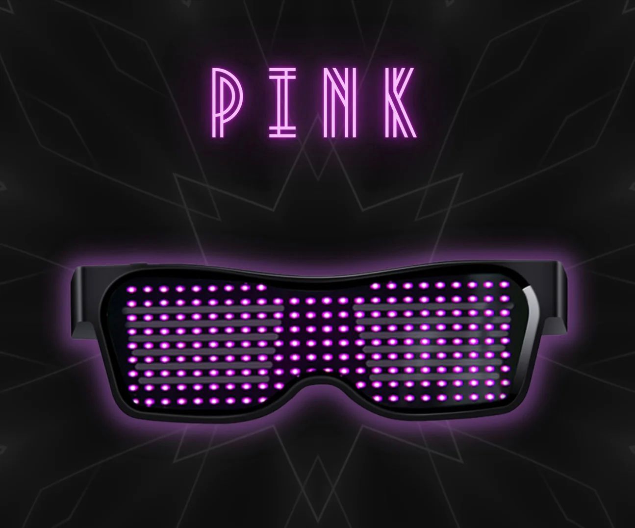 App-controlled digital glasses