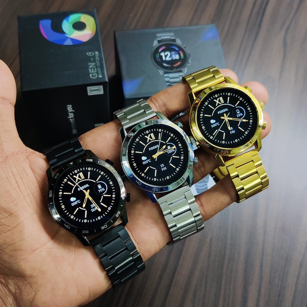 Fosil Genration 6 Smart Watch (Gen 6) 2022 EDITION first copy