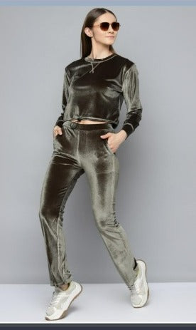 Women Velvet Co-ord