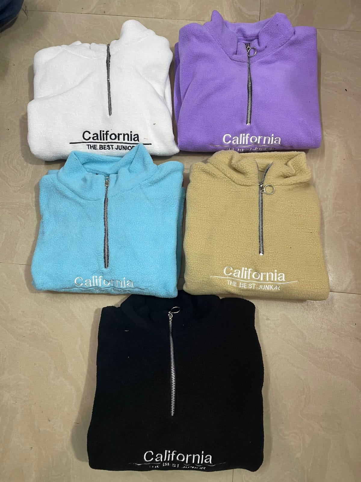 Winter Loose Fit California Crop Hoodie