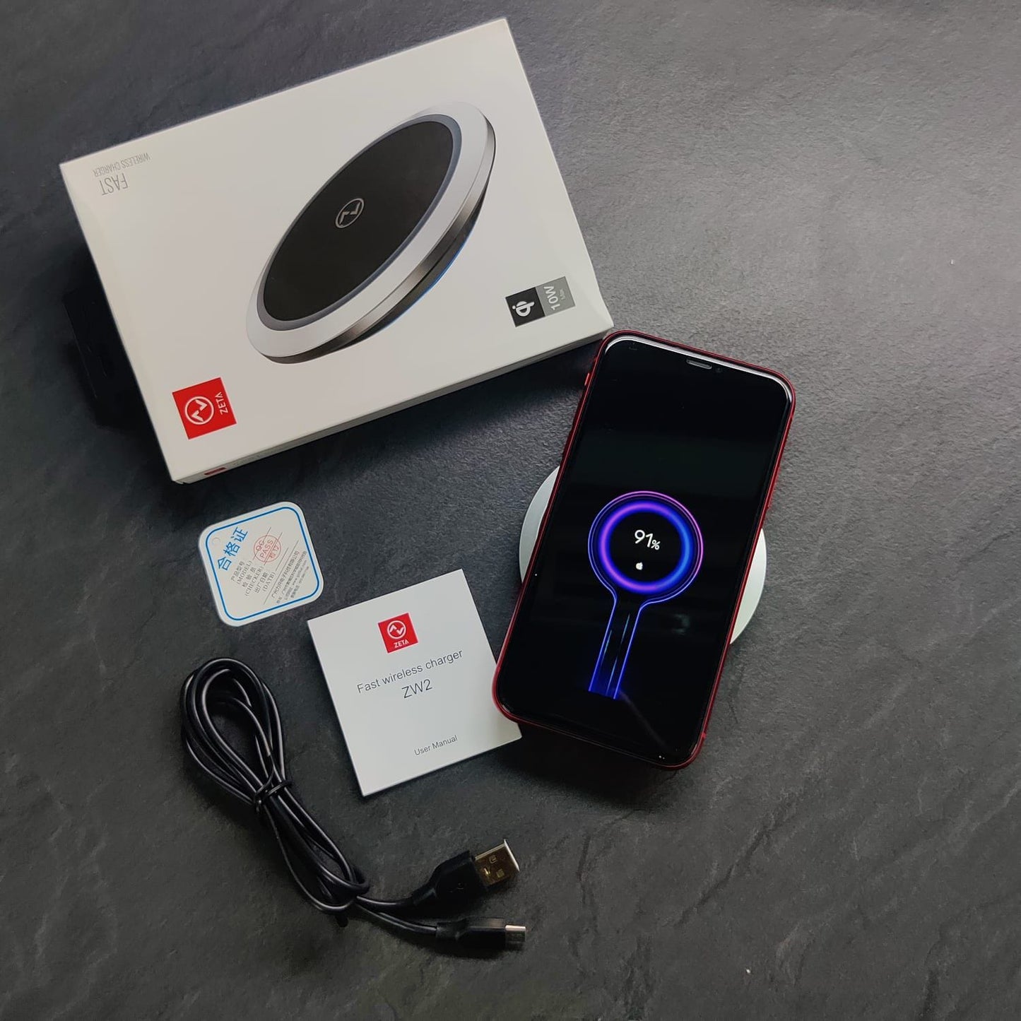 ZETA 10 W WIRELESS CHARGING PAD