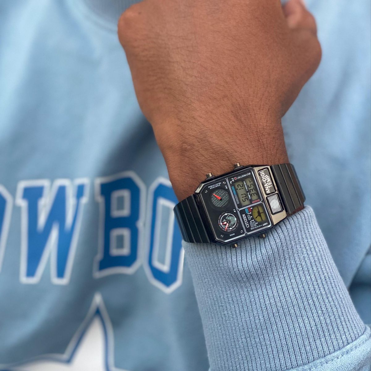 Citizen Ana-Digi-Temp Next To Origanal Watch With High Quality