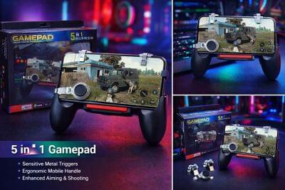 5 in 1 game controllers pad