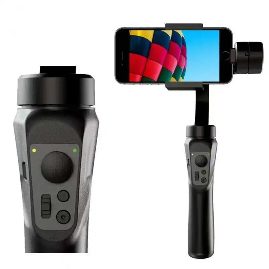 TECHNOVIEW Gimbal Stabilizer 3-Axis for All Smartphone Cell Phone Handheld Gimbal