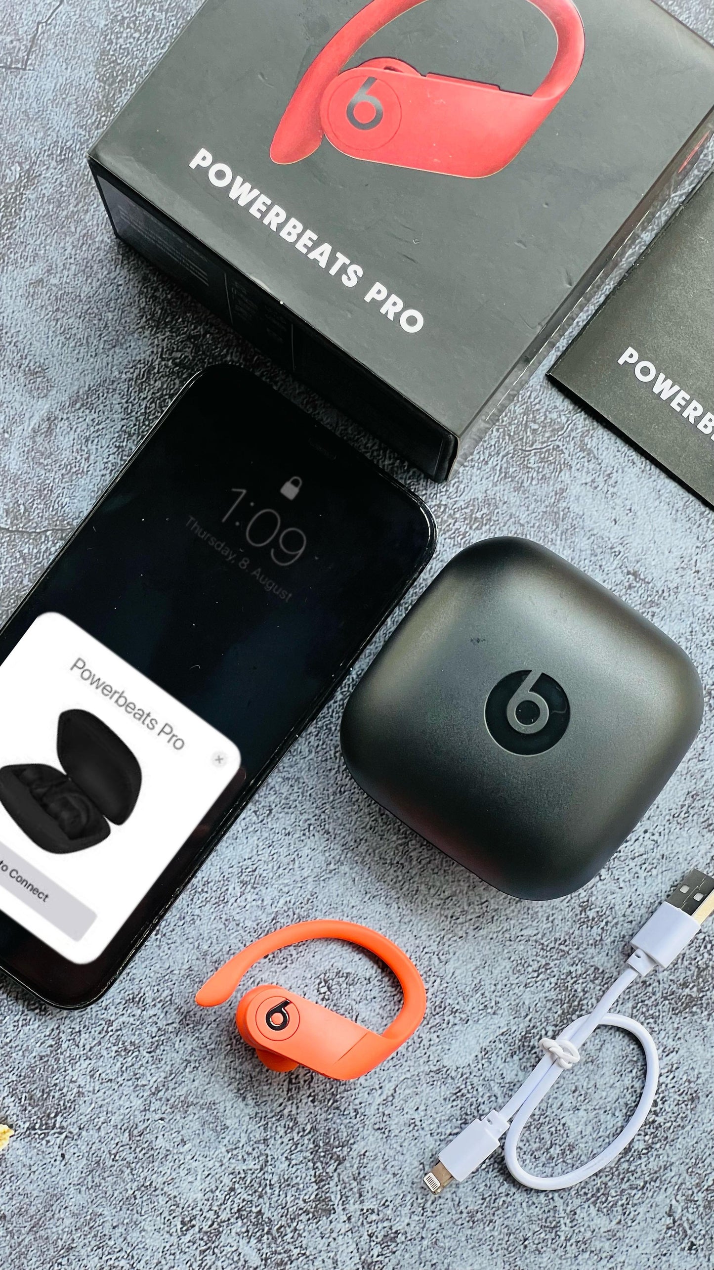 Powerbeats Pro with pop up (airpod)