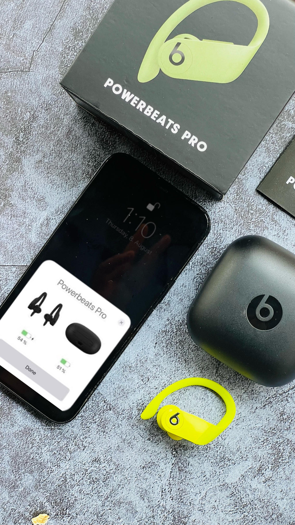 Powerbeats Pro with pop up (airpod)