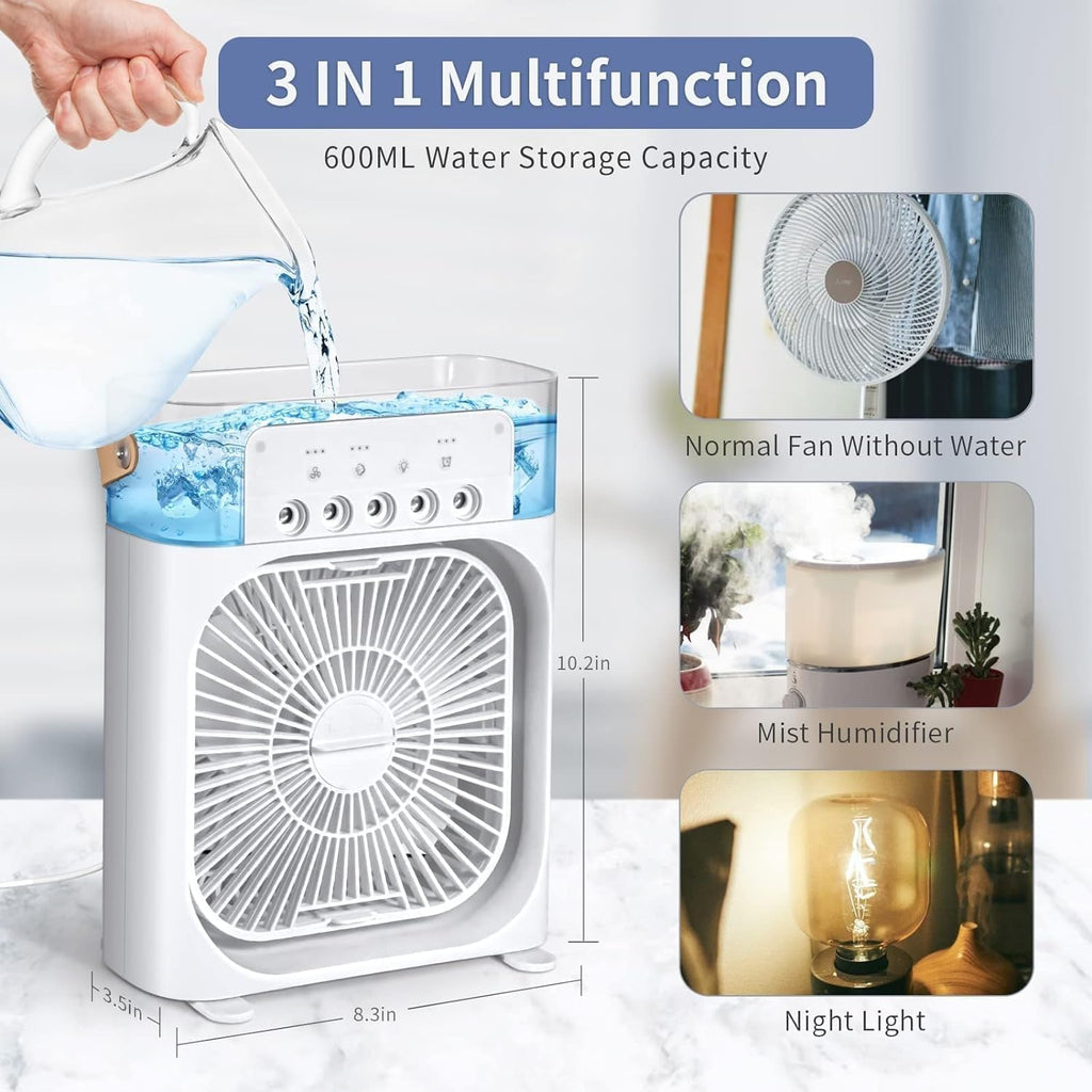 Mobile Air Conditioner Air Conditioner Fan, Mini Air Cooler, Humidifier ( USA QUALITY)