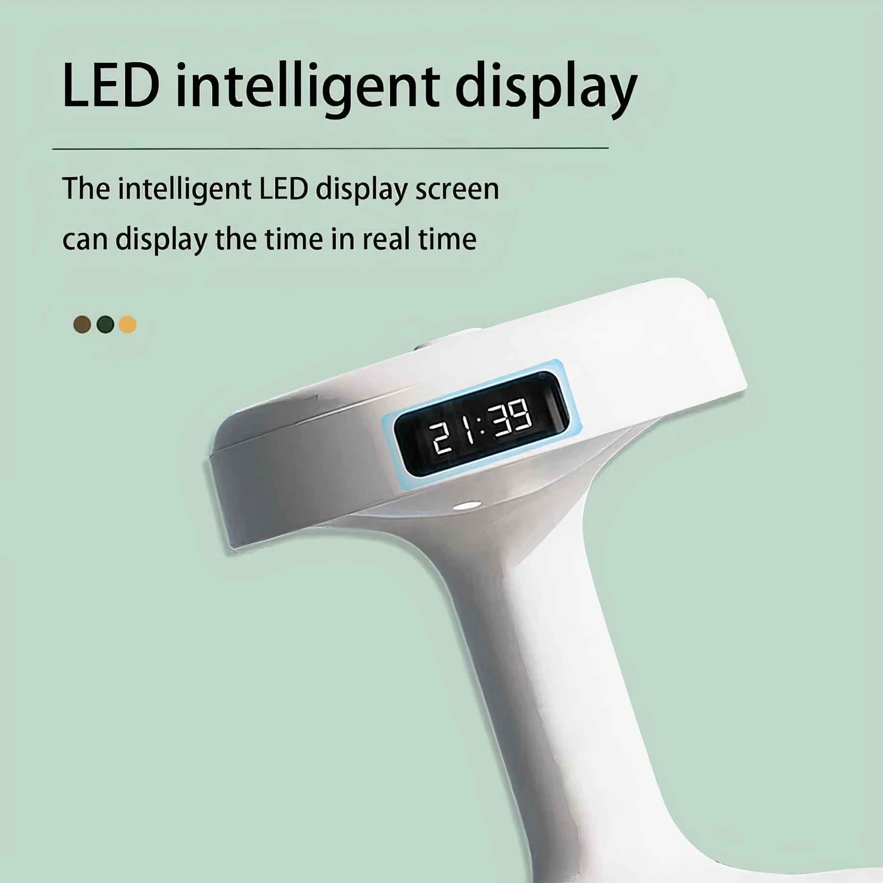 Anti Gravity Air Humidifier Anti-Gravity Water Droplet Humidifier Creative Air Aromatherapy Led Display Shutdown Protection Light Mode for Home Bedroom Office (white)