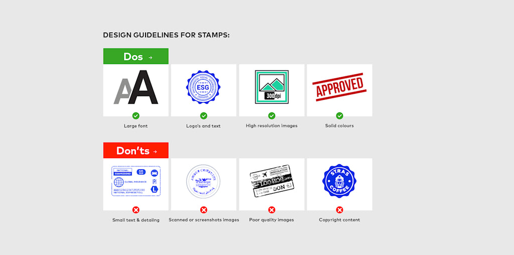 Pre-Inking Stamps