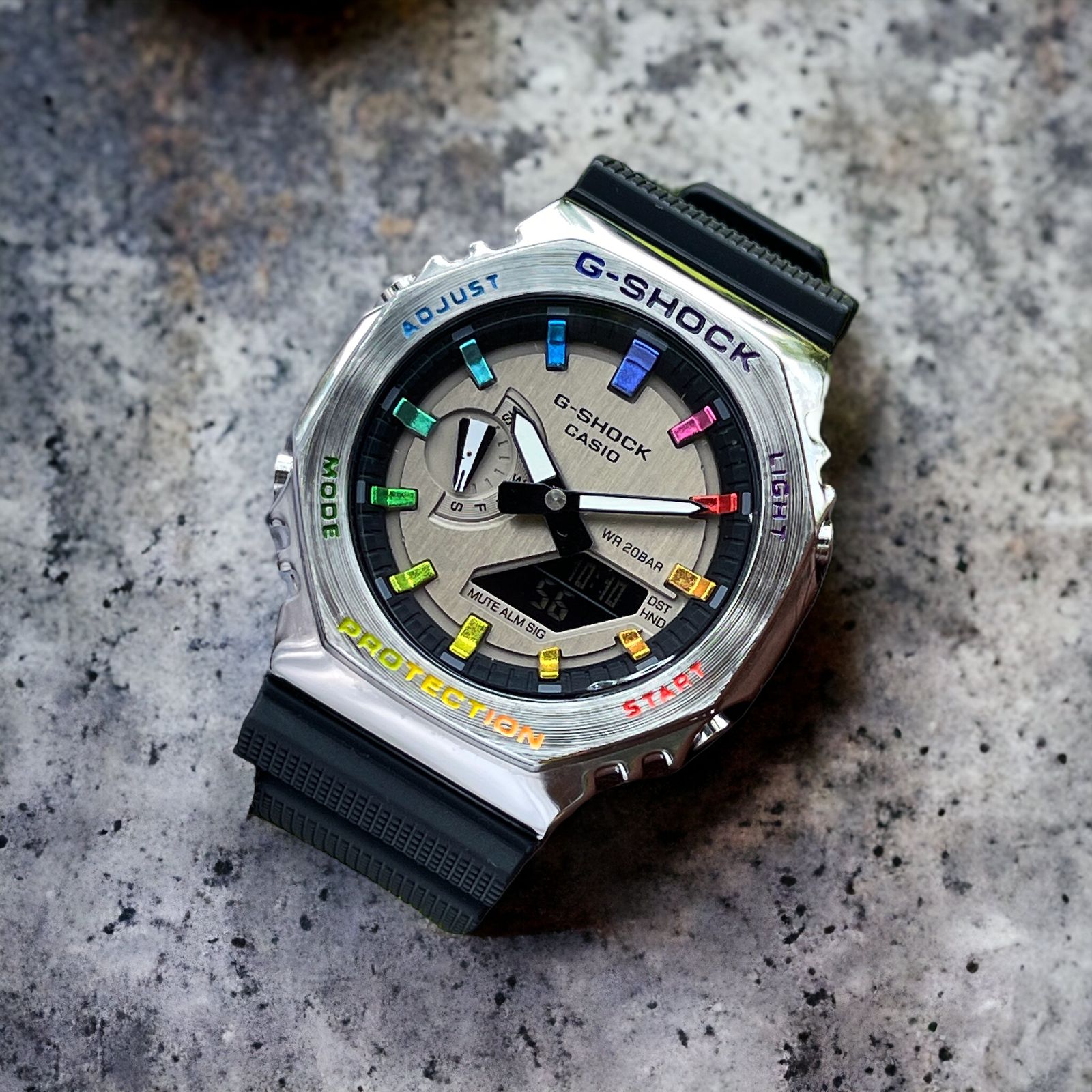 G-Shack GA2100-Rainbow Collection