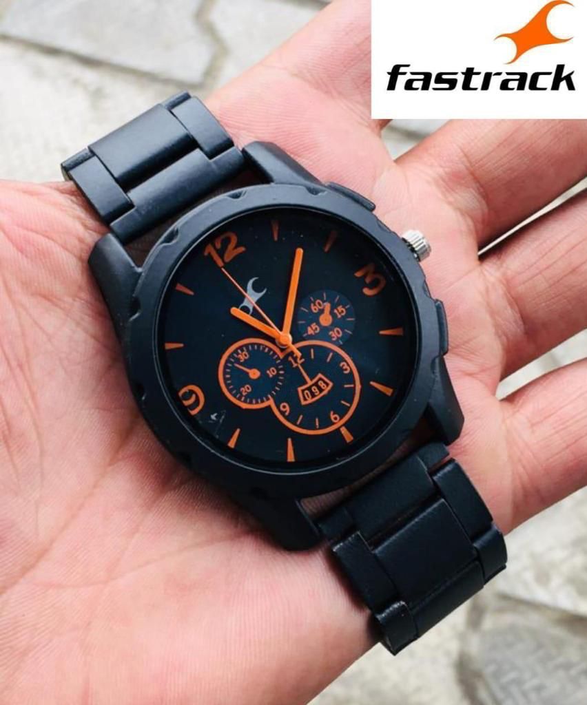 FASTRACK WATCHES Triple Black