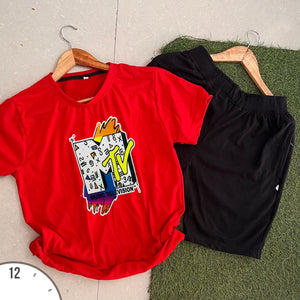 MTV DRYFIT SHORT TRACKSUIT