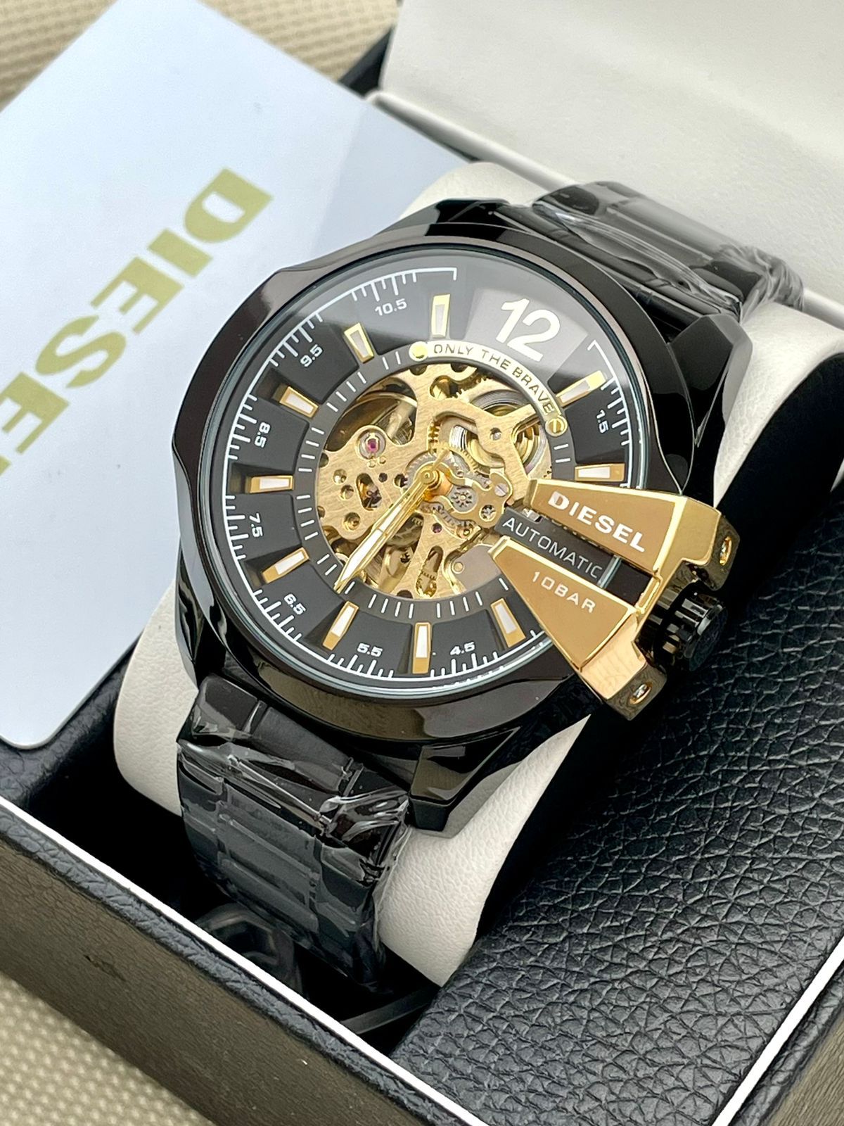 DIESEL 10BAR デジタル腕時計 ブラック ゴールド（楽天市場】【20%OFF  