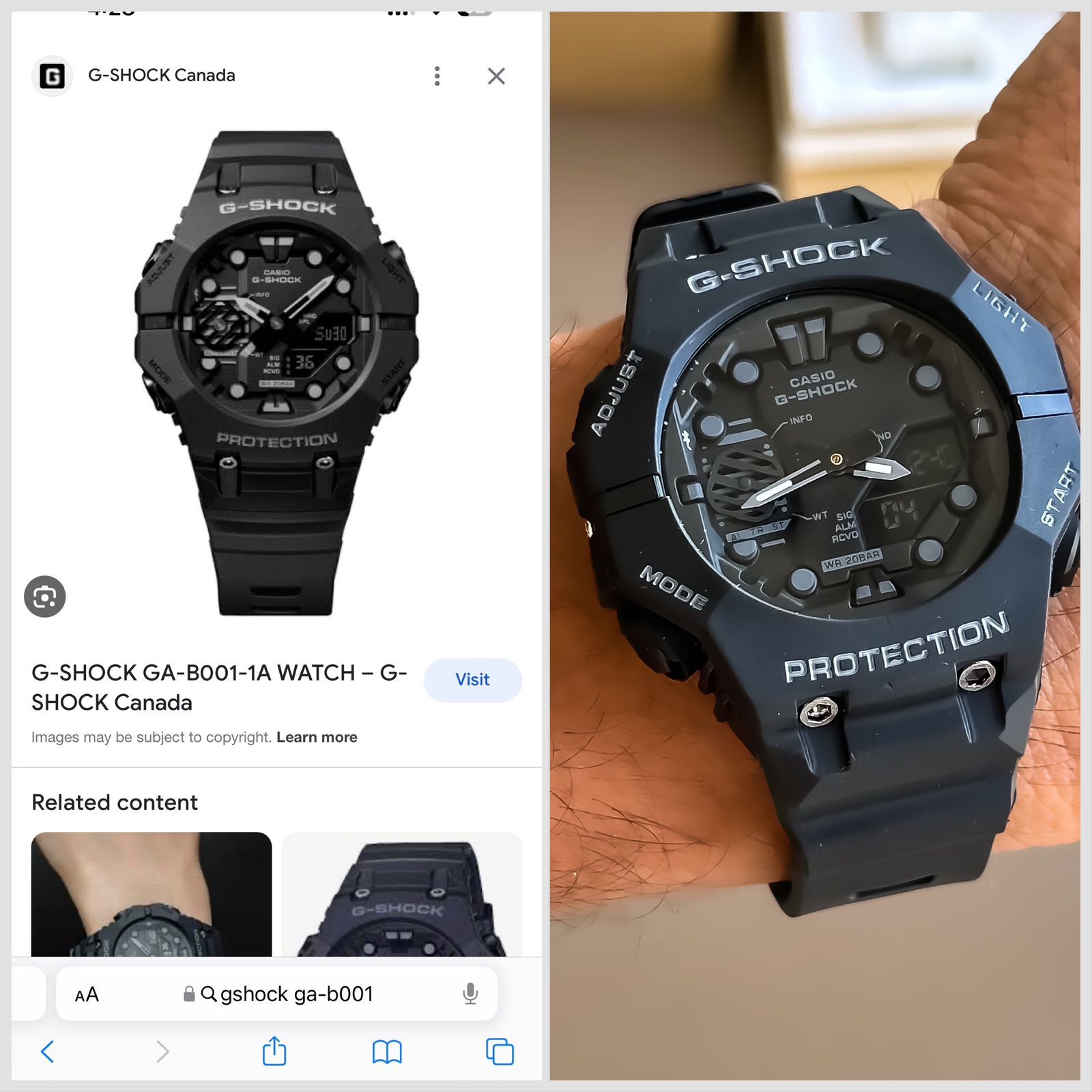 G-SHACK GA-B001 – Jvkart.in