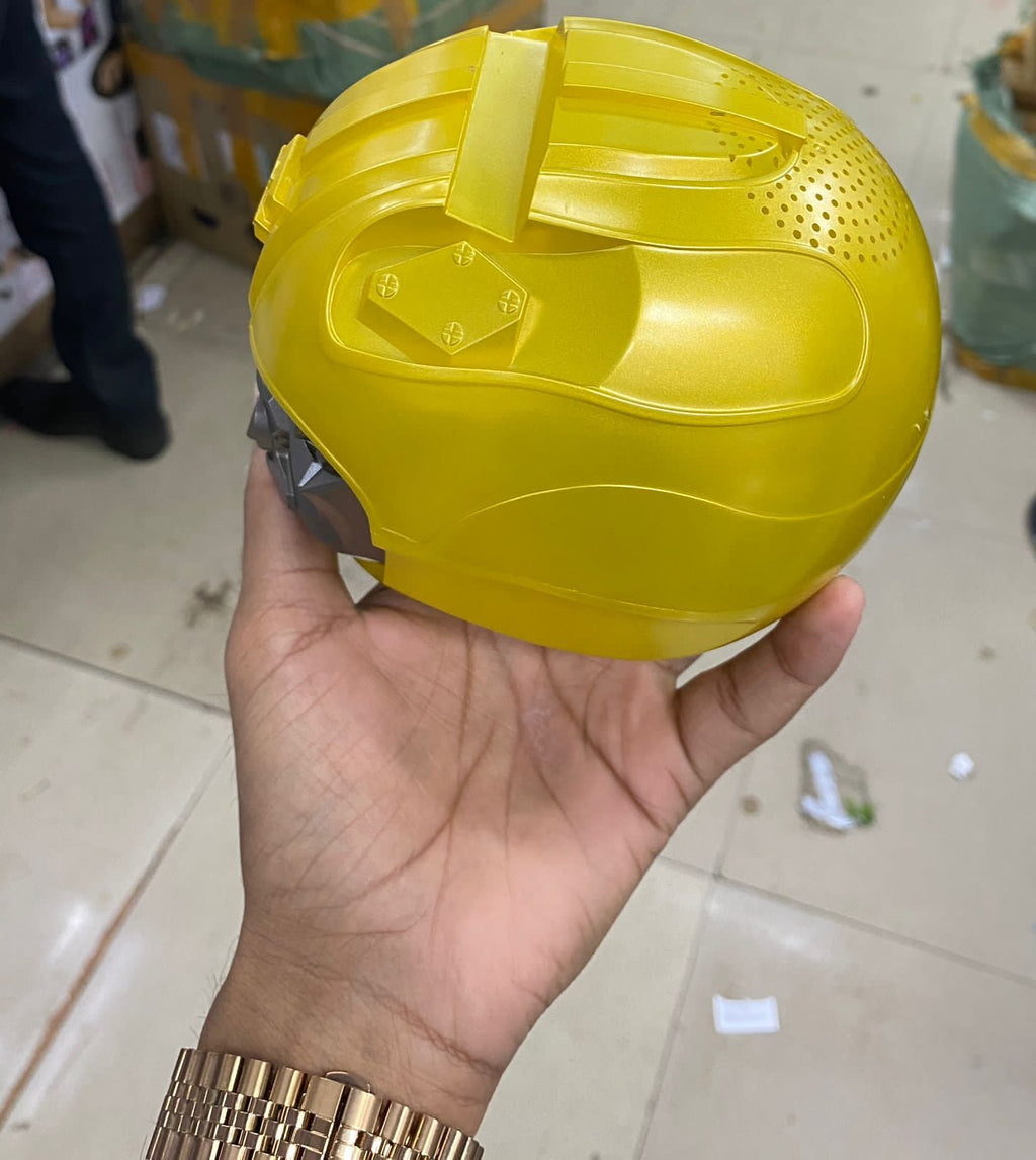 Transformer Wireless Bluetooth Speaker with Charging USB Cable (Yellow)