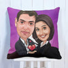 Officially Together Forever Caricature Cushion
