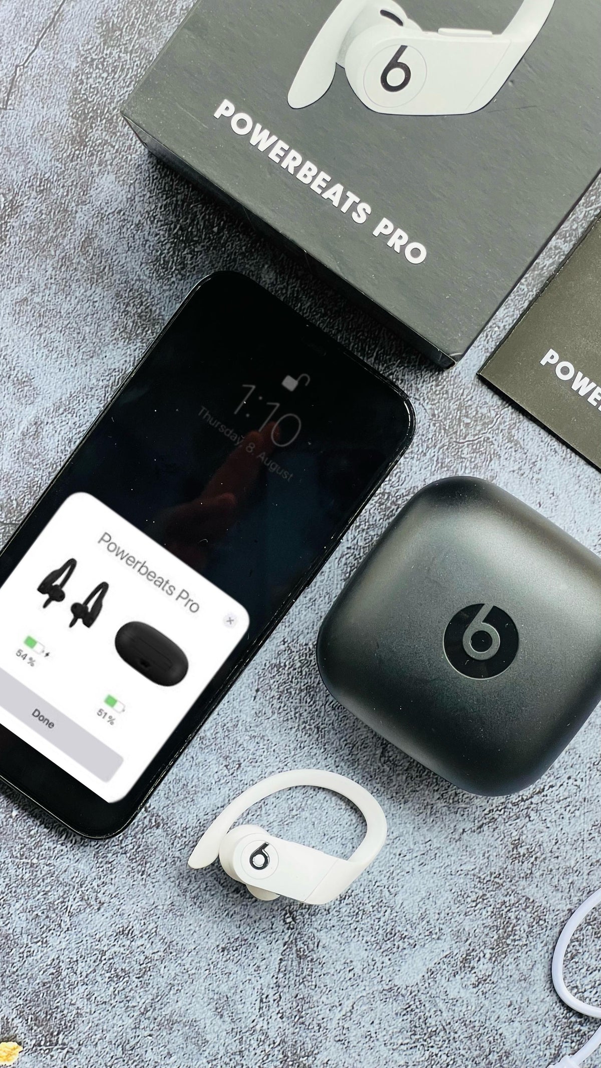 Powerbeats Pro with pop up (airpod)