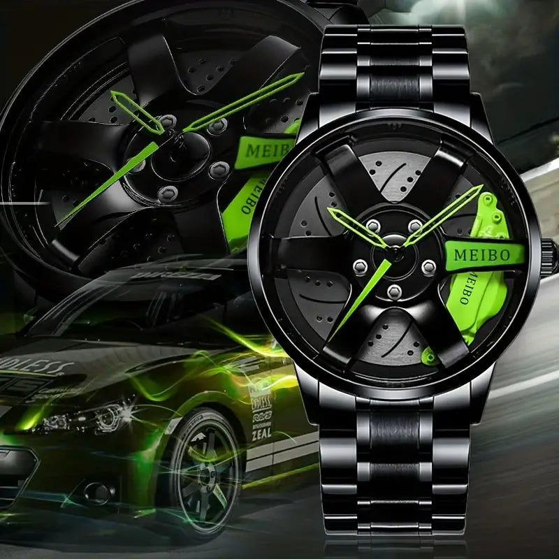 Nismo GT-R car rim Facewatch • Facer: the world's largest watch face  platform