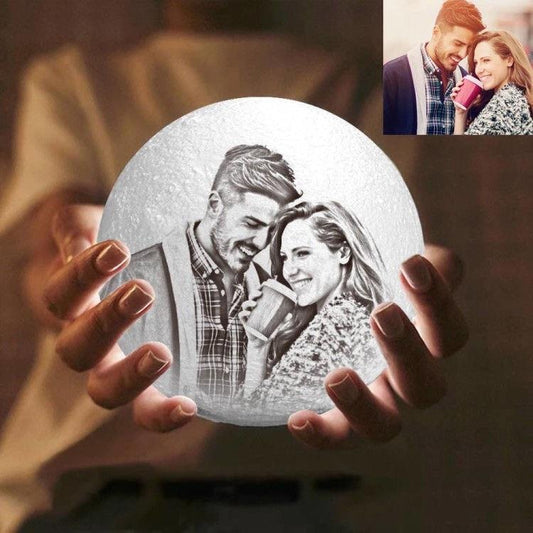 Personalized Moon Lamp With Photo