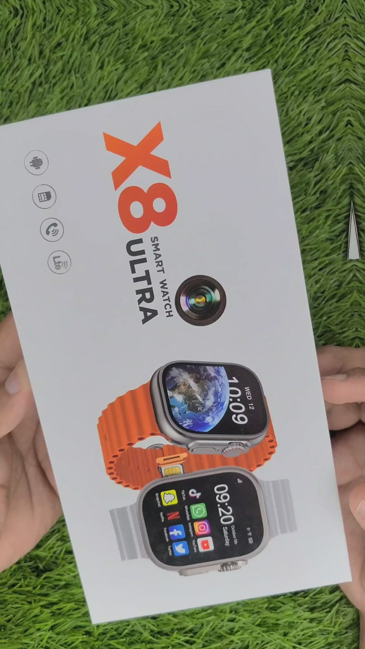 X8 Ultra With Camera 4g Android Watch 1gb/16gb Storage