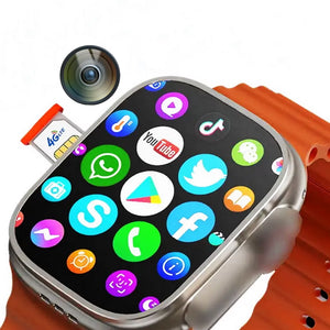 X8 Ultra With Camera 4g Android Watch 1gb/16gb Storage