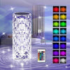 Rechargeable Crystal Diamond Table Lamp