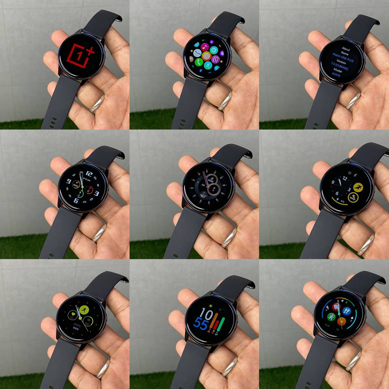 OnePlos Watch  ROUND DIAL