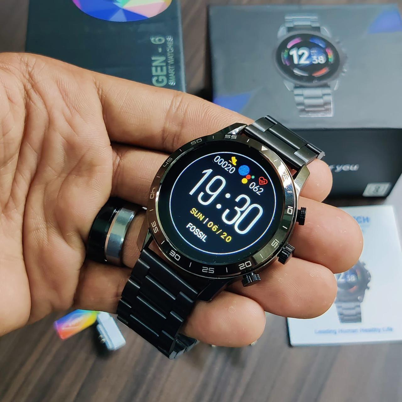 Fossil smartwatch 2025 1st copy