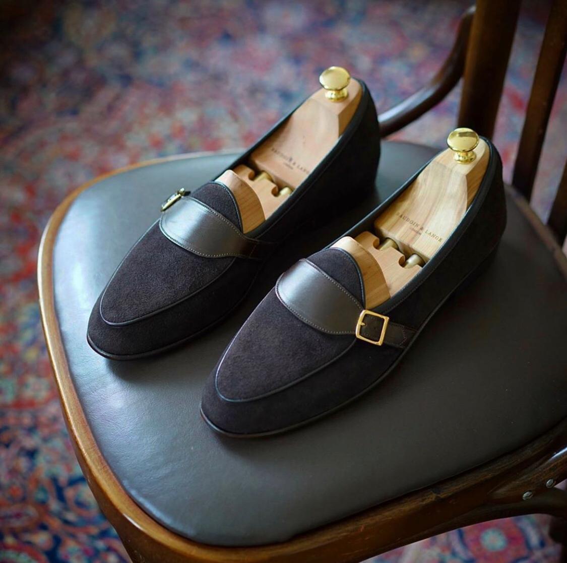 SUPERGLAMOUROUS Suede MOCASSINS