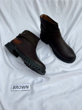 Superdry Leather Boots For Men