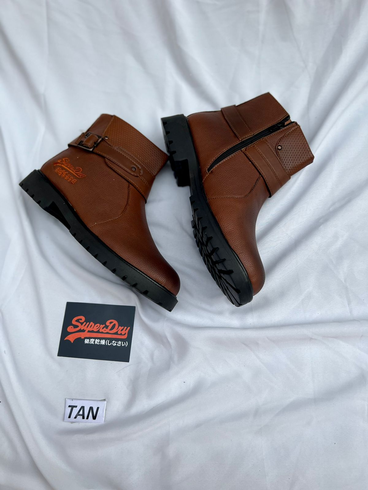 Superdry Leather Boots For Men