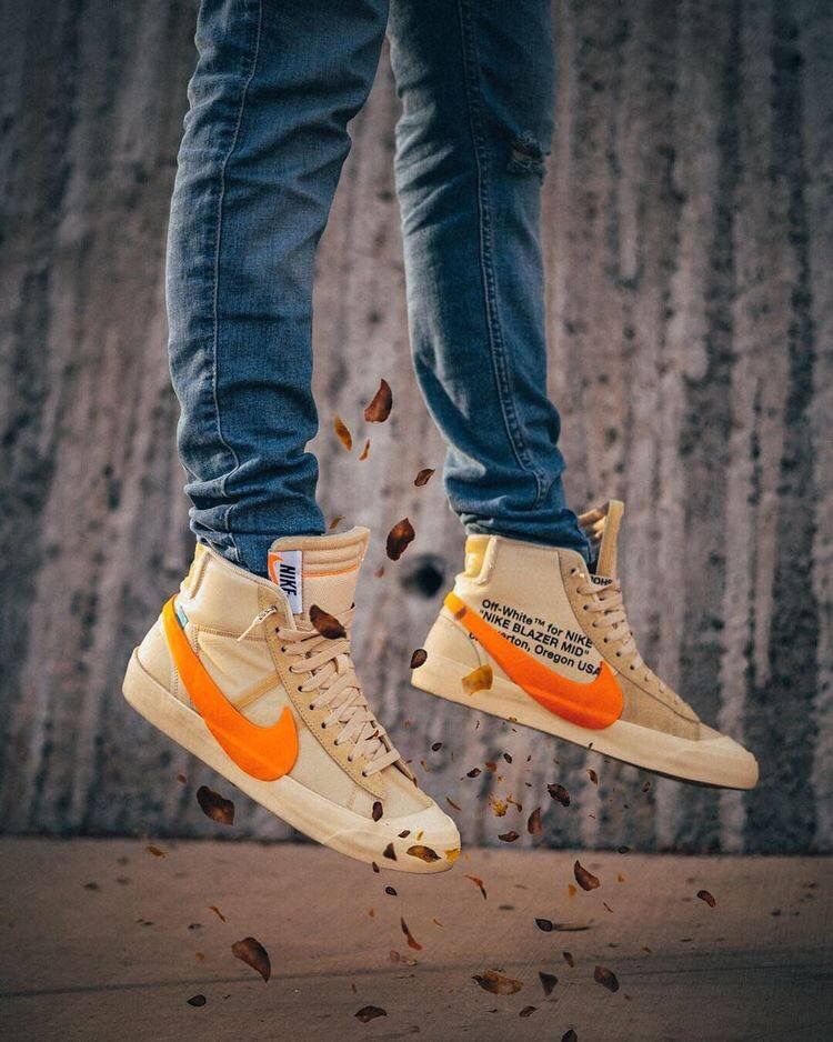 Off white for store nike nike blazer mid