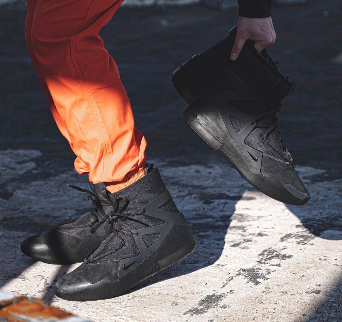 Air Fear Of God 1 'Triple Black' Shoes