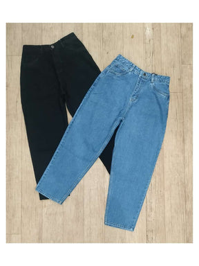 High Waist Boyfriend Denim