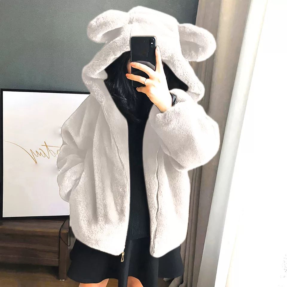 Classy pickachu fur hoodie