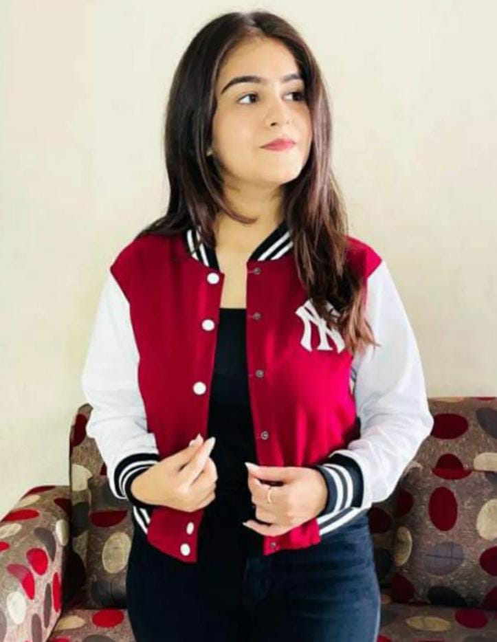 Stylish varsity jacket