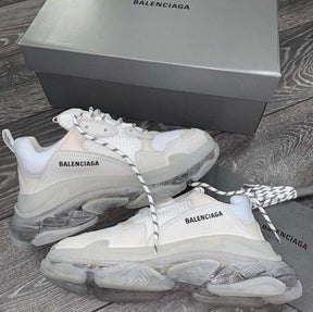 Balenciaga Triple S White Clear Sole