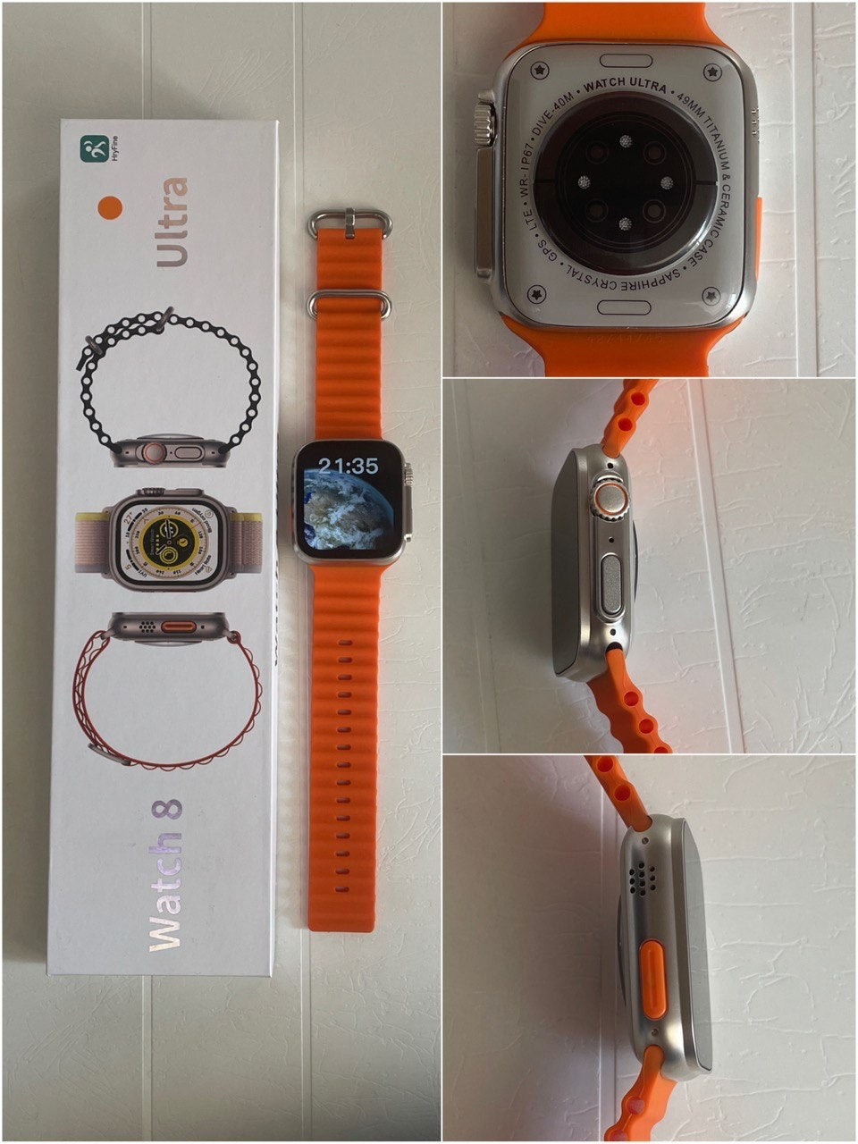 I Watch Ultra 8 45 mm 1.99 inch HD Display