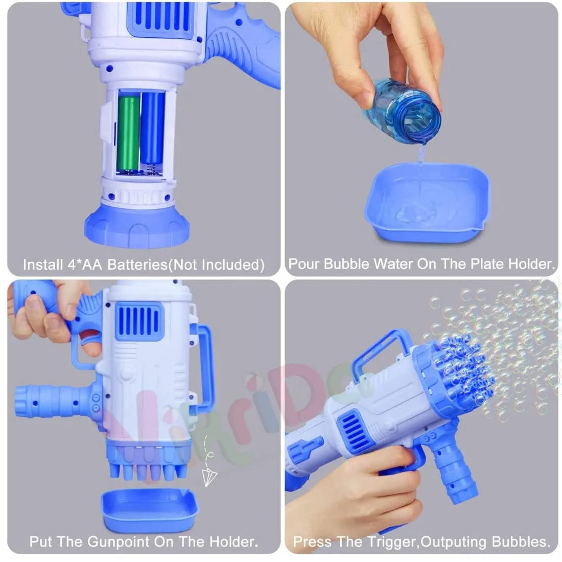 Gatlin Bubble Machine with 25-Hole