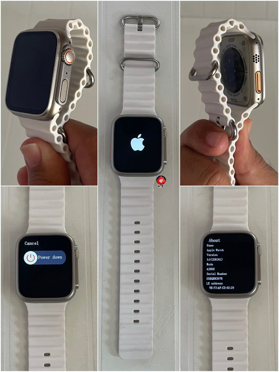 T8 ULTRA APPLE LOGO 45MM