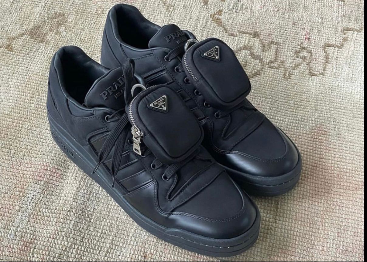 Praddaa X Addidas Forum Low Black