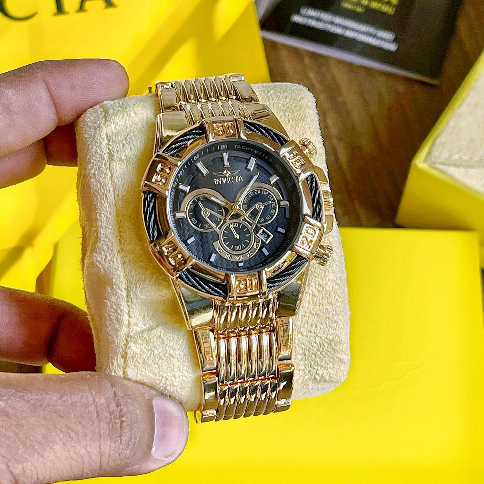 Invicta Men's Bolt Quartz Stainless-Steel Strap