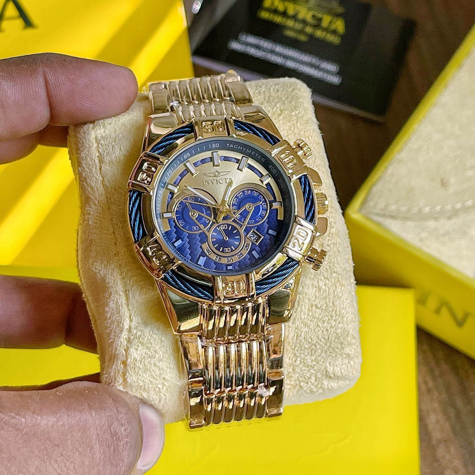 Invicta Men's Bolt Quartz Stainless-Steel Strap