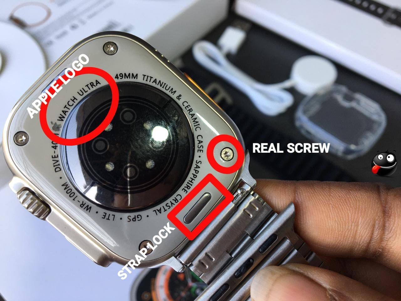 SERIES 8 ULTRA WITH SILVER CHAIN