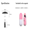 Brand Brit - 3 Layer UV protection Nano Compact Pocket Umbrella with Capsule Case